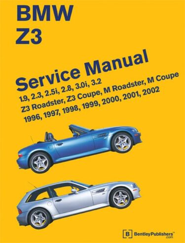 BMW Z3整備マニュアル（1996〜2002）車の修理に関するプロの情報源！