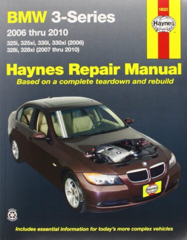 BMW 3シリーズ（2006〜2010）整備マニュアル（325i、325xi、330i、330xi、328i、328xi）