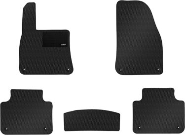 ポルシェ カイエン E3K系用カーボン調フロアマット、車内をスタイリッシュに演出！