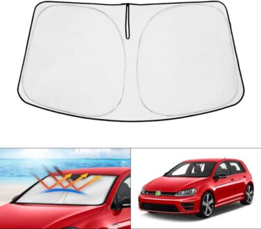 フォルクスワーゲン ゴルフ Mk7 Mk7.5 フロントガラスサンシェード！