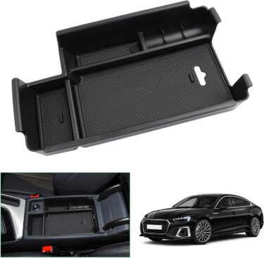 アウディA4・A5用 便利な車内収納ボックスで快適なドライブを！