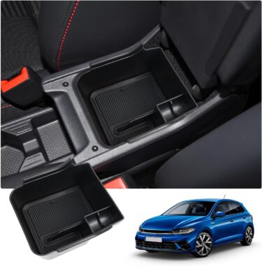 フォルクスワーゲン ポロ（MK6 AW型）コンソールボックス小物入れトレイ！