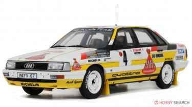 1987年モンテカルロ仕様のアウディ200クアトロ：ミニカーで蘇る伝説！