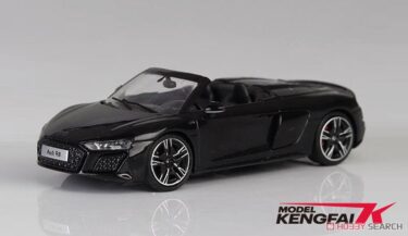 アウディの魅力を詰め込んだ！2021 R8ブラックオープンのミニカー！