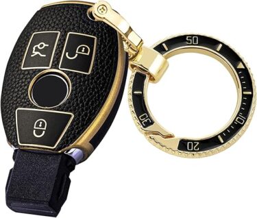 メルセデス用高級キーケースで、ベンツのキーをスタイリッシュに守る！