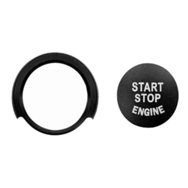 BMW エンジンスタートをおしゃれに！シルバーリングカバーでカスタム！