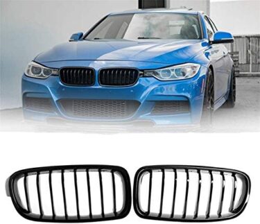 BMW 3シリーズをスタイリッシュに！ブラックキドニーグリルでフロントを一新！