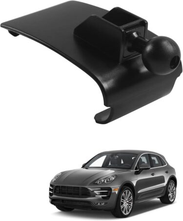 ポルシェ マカン専用スマホホルダーベース、360度回転＆安定取り付け！