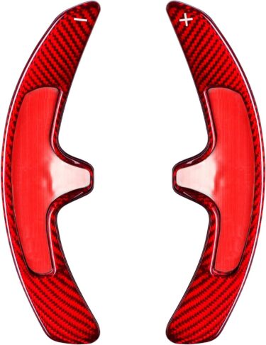 ポルシェ用カーボンシフトパドルエクステンションで高級感をプラス！