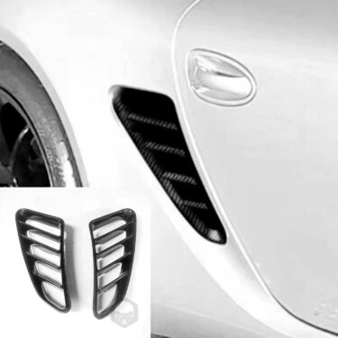 ポルシェ・ボクスター987をさらにスタイリッシュに！リアルカーボンファイバーエアダクト！