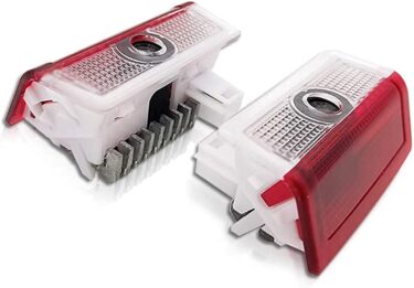 ベンツにワンランク上の演出を！かんたん取付・高精細ロゴ投影ウェルカムライト！