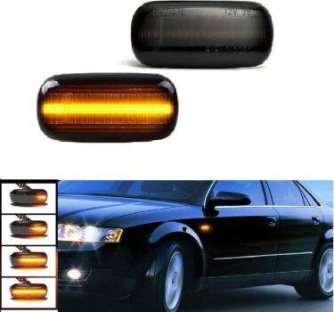 アウディにスタイリッシュな輝きを！LEDサイドマーカーで安全＆ドレスアップ！