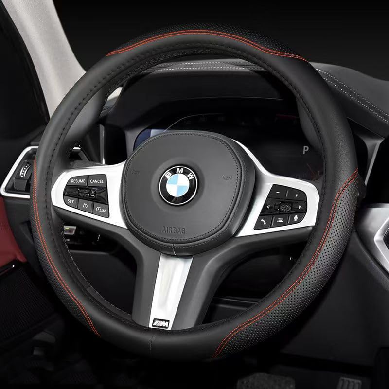 BMWの運転がもっと快適に！高級本革ステアリングカバーで上質な