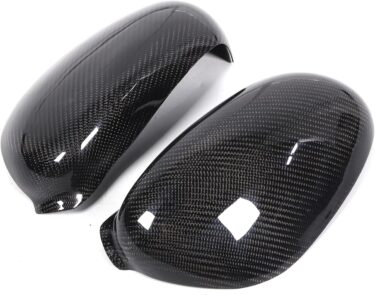 カーボンの輝きでスポーティに！ポルシェ 986/996/911用バックミラーカバー！