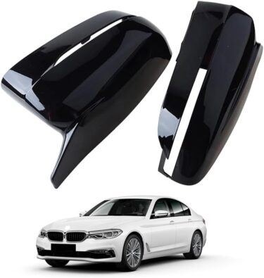 BMWをさりげなく格上げ。ピアノブラックのサイドミラーカバーで上質ドレスアップ！