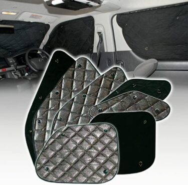 メルセデス・ベンツVクラスを快適空間に！国内生産のアルミサンシェードで一年中しっかり快適！