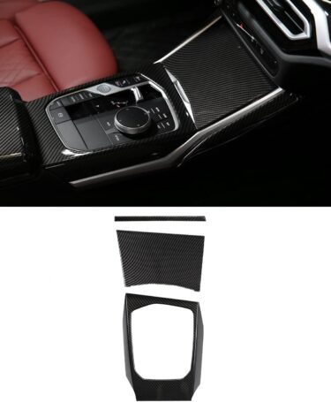 BMW 3・4シリーズの内装を手軽にドレスアップ！カーボン調ギアシフトパネルカバー！