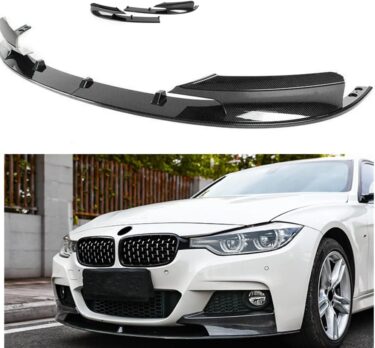 BMW F30をさりげなくスポーティに。Mスポーツ専用カーボンフロントリップで印象チェンジ！