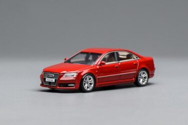 Audi S8の迫力を手のひらサイズで楽しむ！Misano Redが映える1/64ミニカー！