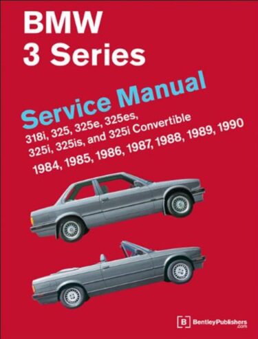 BMW E30オーナー必携！1984〜1990年式 3シリーズ完全サービスマニュアル！