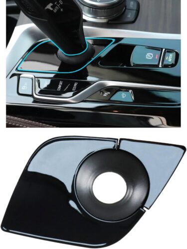 BMW 5・6シリーズの内装を引き締める！ブライトブラック ギアシフターベゼルカバーで手軽ドレスアップ！