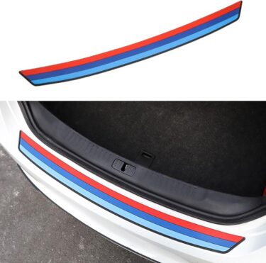 BMWのリアバンパーを傷から守る！簡単貼り付けのバンパープロテクター！