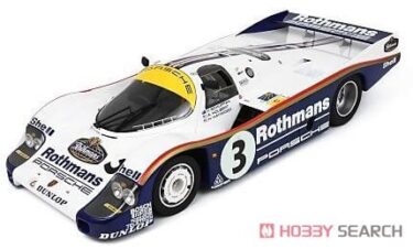 伝説のル・マン優勝車をビッグスケールで！1/12スケール「ポルシェ956 1983 ル・マン優勝車」ミニカー！