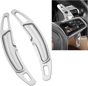 ポルシェの操作性をアップ！アルミ製パドルシフターエクステンションで快適ドライブ！