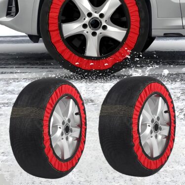 雪道でも安心！ポルシェ マカン「布製タイヤチェーン（スノーソックス）」で簡単ウィンター対策！