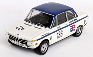 BMW 1602 1971 ニュルブルクリンク300km クラス2位 #136 1/43ミニカー！伝説のツーリングカーを再現したTrofeu製モデル！