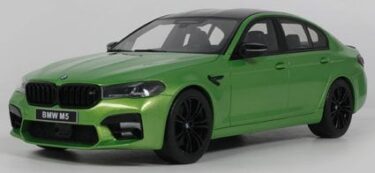 BMW M5 コンペティション 2021 グリーン 1/18 GT Spirit製レジンミニカー！圧倒的な存在感を楽しめるコレクションモデル！