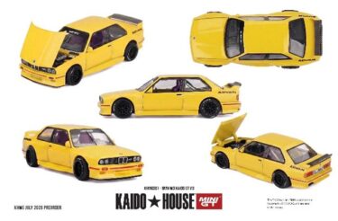 BMW M3 KAIDO GT V3 イエロー！1/64 KAIDO HOUSE × MINI GT ミニカー！
