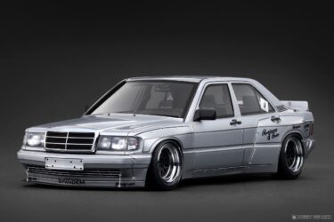 PANDEM 190 Silverを1/18で再現！ignition modelのワイドボディ＆メッシュホイール仕様！