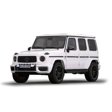 メルセデスAMG G63 ポーラーホワイトを1/18で再現！NZG製ダイキャストミニカー！